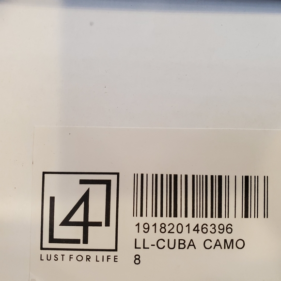 Lust for Life  Fashion Sneakers Camo Lace Leather - Picture 10 of 11